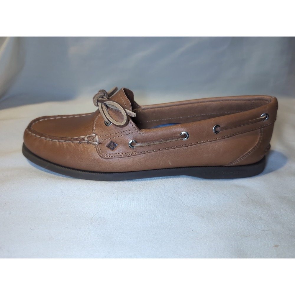 Sperry Top Sider Non Marking Leather Boat Shoes Womens 10 AO 1 Eye WM 236 - Picture 8 of 10
